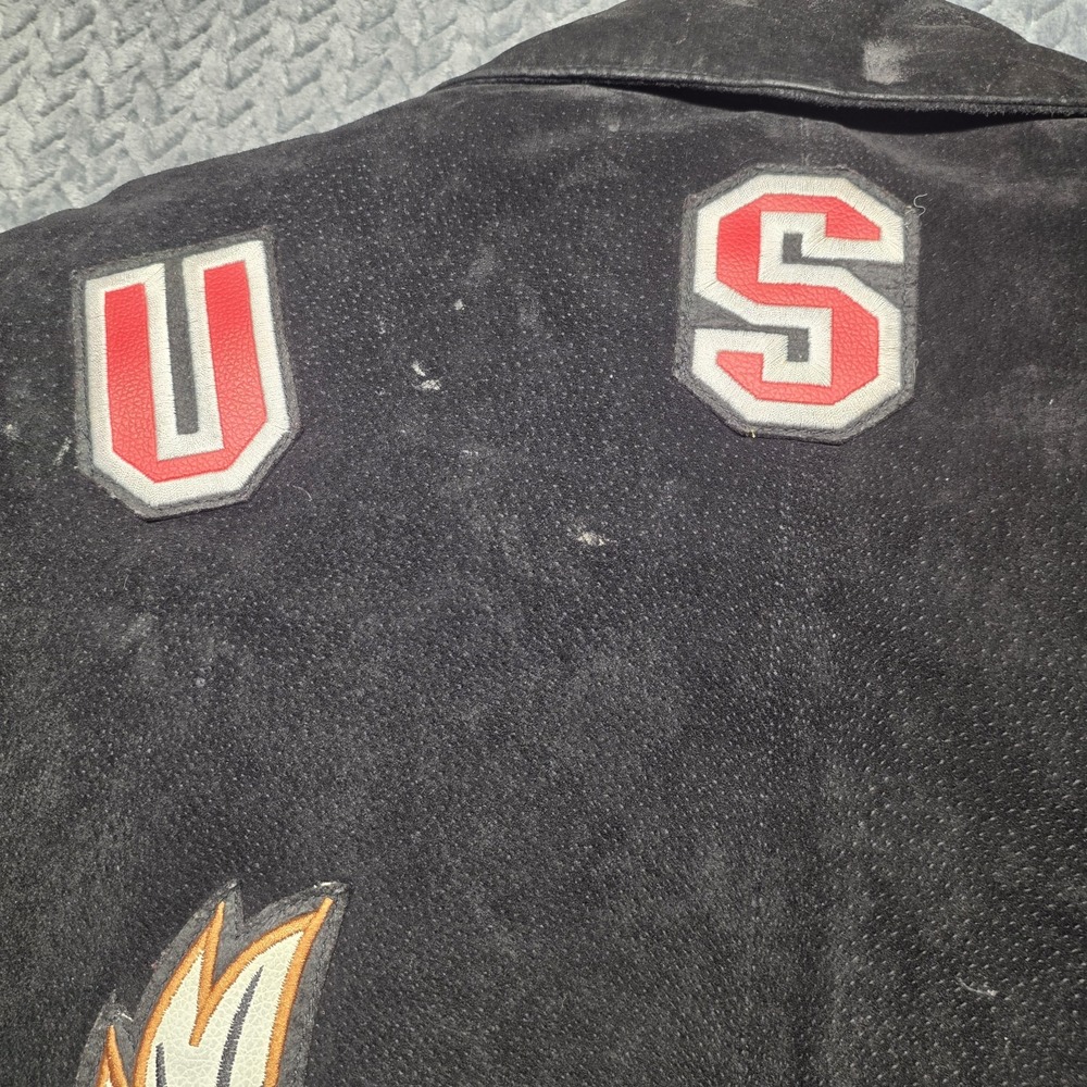 Motorcycle‎ Jacket Men's XXL USA Eagle Ameri Mode… - image 12